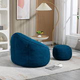Bedding Bean Bag Sofa Chair High Pressure Foam Bean Bag Chair Adult Material with Padded Foam W1996130769