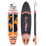 ZUN Inflatable Stand Up Paddle Board 11'x34"x6" With Accessories W1440P192393