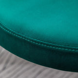 Amoa Contemporary Velvet Upholstery Dining Chair, Green T2574P164530