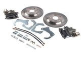 Rear Brake Disc Set for GM 7.5 Inch 10 Bolt Bolt-On Rear Brake Kit w/ E-Brake Fits overnxle with 17380742