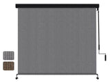 8'X6' Light Grey HDPE covered roller shutter 87355539