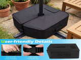 90lbs Patio Base Weight Bag 900D Oxford Weatherproof Sand Bag for Cantilever Offset 35537355