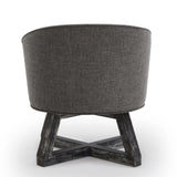 Swivel with cross-shaped wooden base,Lounge with solid wood legs, 360&degfreely Swivel W2186P166257