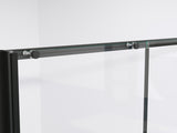 Single Sliding Shower Door 56-60" W x 72" H Semi-Frameless Shower Glass Panel, 1/4" Clear W2965P364900
