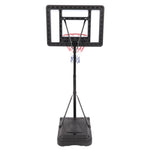 ZUN HY-B064S Portable Movable Swimming Pool PVC Transparent Backboard Basketball Stand 91694053