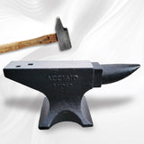 Single Horn Anvil 132Lbs Cast Steel Anvil Blacksmith for Sale Forge Tools and Equipment Anvil Rugged W2885P203679