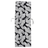 2 Pcs Set Indoor/Outdoor Chaise Lounge Chair Outdoor Furniture with Ties, Patio Seat 46139837