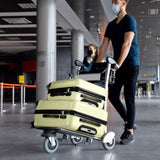 Luggage Set of 3, ABSPC Hardside Suitcase Sets with TSA Lock 4 Spinner Wheels, Lightweight Trolley 14399638