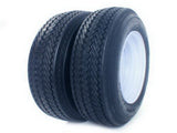 2x TL P811 Tires & Rims 530-12 4 Ply 5 lugs on 4.5" Center 4" Front, Rear tires 22760380