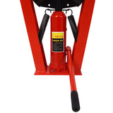 12 Ton Pipe Bender Manual Hydraulic, Piping Bending Exhaust Tube Fabric with 6 Dies, Adjustable 56059196