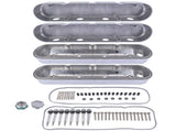 Aluminum Polished Valve Covers JM8082-2P Fits for Chevy Small Block V8 GEN III/IV LS 07932614