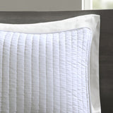 3 Piece Quilt Set White King/Cal King B035129031