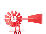 8FT Weather Resistant Yard Garden Windmill Red 78296922