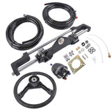 468 Complete Marine Hydraulic Steering System w/ 2 x 18ft Hoses 6.9 Mpa 80924017