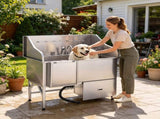 Stainless Steel Dog Washing Station 82985393