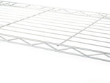 Four-tier Powder Coating Baker's Rack Microwave Oven Rack with MDF Board & 6pcs Wave Rod Silver 74681402