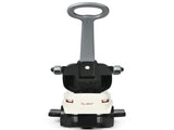 3-in-1 Kids Ride On Push Car for 12-36 Months Removable Handle Anti-Roll Board Horn Music White 25323980