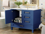 30" Bathroom Vanity , Modern Bathroom Cabinet with Sink Combo Set, Bathroom Storage Cabinet with a WF321698AAC