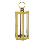 ZUN FRANK 23"H STAINLESS STEEL LANTERN 72191.00GLD