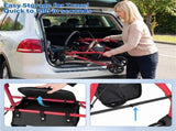 2-in-1 Rollator Walker with Seat , 8-Inch Large Wheels & Versatile Braking System, Adjustable 98657436