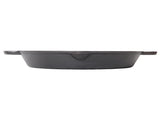 17inch Pre-Seasoned Cast Iron Skillet, Cast Iron Pan,Dual Assist Handles,Use for Grill, Stovetop, 45193451