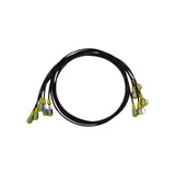 Hydraulic Pressure Test Kit with 5s 5 Test Hoses 13 Couplings and 14 Tee Connectors Pressure 20882253