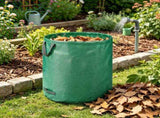 72 Gallon Yard Waste Bag 3-Pack, Large Reusable Collapsible Garden Leaf Trash Container, 26.4x30 11471756