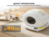 Fully automatic cat litter box -365 days without needing to scoop, extremely clean, enjoying 37991562