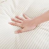 Corduroy Fabric Ottomans Footrest to Combine with 2 Seater Sofa, 3 Seater Sofa and 4 Seater Sofa, W714P183858