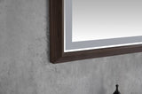 Bathroom led mirror is multi-functional and each function is controlled by a smart touch button. W2152130269