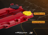 Aluminum Valve Cover Set for Chevy Cruze Trax Sonic Volt Encore ELR 11-19 1.4L 01835655