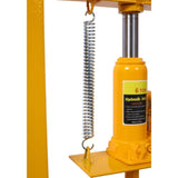 6 Ton Hydraulic Press, Benchtop Hydraulic Shop Press, H-Frame Garage Floor Press with Press Plates, W465P192092
