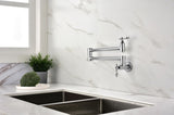 Pot Filler Faucet Wall Mount TH8041CH