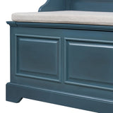 TREXM Shoe Bench, Retro Shoe Bench with Safe Soft-Close Devices, Chest with Hidden N715P198568M