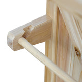 Outdoor Kitchen Island, Rolling Bar Cart & Storage Cabinet, Farmhouse Solid Wood Outdoor Grill Table 68264633