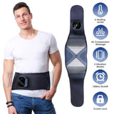 Lower Back Massager Heating Pad Cordless Heating Pad with Air Compression Vibration for Back Belly 13807924