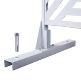 Outdoor & Indoor Privacy Metal Privacy 76" H48" W, Freestanding Decorative Privacy W465P193161