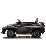 ZUN 12V Kids Ride On Car W/Parents Remote Control,Licensed Lamborghini Aventador Xago,Hydraulic pressure W1396P184347