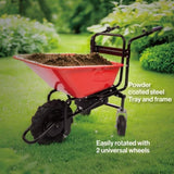 wheelbarrow electric Professional specs - this wheelbarrow uses an electric 24v 500w Brushless motor 02158784