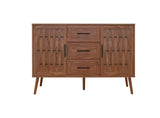 ZUN 2 door 3 drawer cabinet, Accent Storage Cabinet, Suitable for Living Room, Bedroom, Dining Room, W688P181191