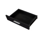 Black modern simple hair desk, multi-layer storage, large storage space W33163005