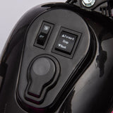 Kids Ride On Motorcycle Toy, 3-Wheel Chopper Motorbike with LED Colorful Headlights Horn, Pink 6V W2823P220542