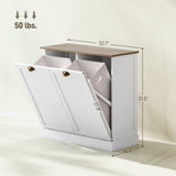 Dual Tilt out Laundry Hamper Cabinet /Bathroom Cabinet /Bathroom Storage Cabinet 29147829