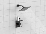 Shower Faucet With Storage Rack 8-inch Rain Shower Head Shower decoration kit with single spray 52489755