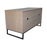 Modern Wooden Cat House with Scratching Mat - 24.45" x 21.46" x 25.98", 72.6 lbs W1412P271586