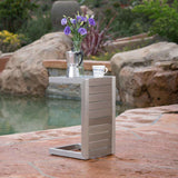 CAPE CORAL ALU C-SHAPED TABLE 59990.00