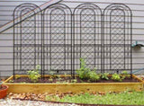 2 Pack 16" x 61" Rustproof Iron Garden Trellis 19656010