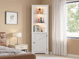 L-shaped 3-layer with single door double Z shape LED light strip front curved base feet Triammine 87790648