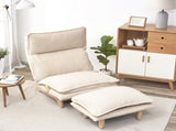Lazy sofa balcony leisure chair bedroom sofa chair foldable reclining chair leisure single sofa W24463599