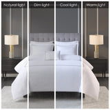 Full/Queen 100% Cotton Sateen Embroidered Comforter Set B035129279